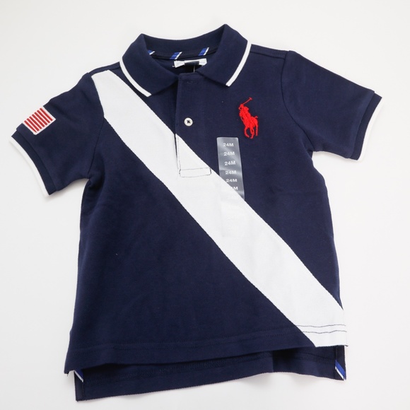 NWT Polo Ralph Lauren 24M POLO Shirt Shirt - Picture 1 of 6
